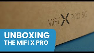 Unboxing Inseego MiFi X PRO hotspot router