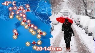 Allerta Freddo! Quando la Neve Colpirà Tutta Italia e Raggiungerà Anche le Pianure?\