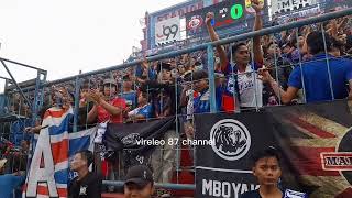 Detik Detik Aremania Dan Viking Bobotoh 1 Stadion Nyanyikan Kabar Damai