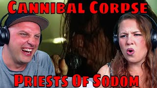 #reaction TO Cannibal Corpse - Priests Of Sodom (OFFICIAL VIDEO) THE WOLF HUNTERZ REACTIONS