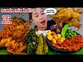 EAT WHOLE CHICKEN BETUTU, TERASI SAMBAL, RAW LALAPAN, YOUNG JENGKOL, LEUNCA, EGGPLANT, FRIED PETE