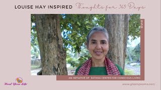 Day 50 - Expression by Dr. G.L. Sampoorna, Louise Hay Inspired, Thoughts for 365 Days