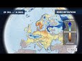 Monthly precipitation forecast for Europe 30/7/2024