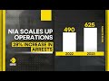 india nia scaled up crackdown on terror networks in 2023 conducted over 1000 raids wion