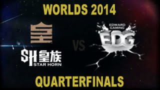 SHR vs EDG - 2014 World Championship Quarterfinals D3G5