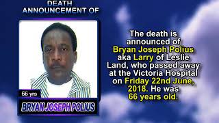 Bryan Joseph Polius SHORT