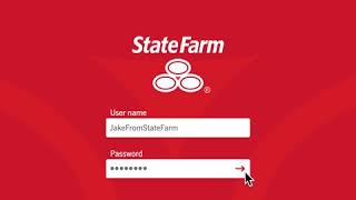 Log In Screen State Farm