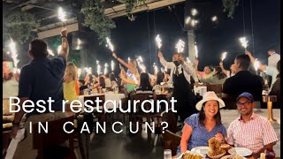 Best restaurant in Cancun? // Eat and Party in Cancun, Mexico!