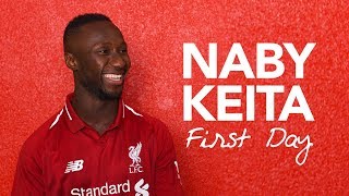 Exclusive: Naby Keita's First Day | Behind The Scenes