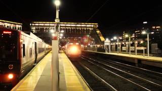 Amtrak 178 picks up 2172's slack \u0026 M8s at Stamford 9-3