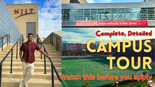 New Jersey Institute of Technology Campus Tour 2023 | Newark NJ | Masters in USA