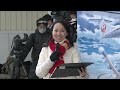 「雪ミク」ラッピング機　札幌丘珠空港到着 お披露目会