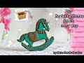 DIY Horse Idea | how to make rocking horse out of cardboard | pop crafts