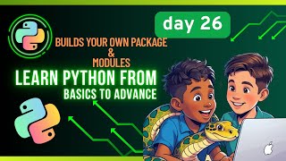 Python Modules & Packages Explained | Create, Import & Use Like Pro | Beginner Tutorial | Tuta Tech