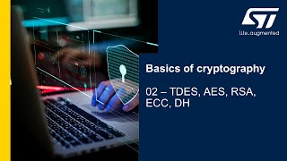 Security Part2 - Basics of cryptography - 2 TDES, AES, RSA, ECC, DH, ECDH, IES