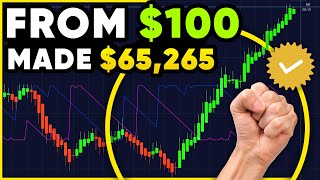 100% Accuracy! TURN $100 ➔ $65k use Pocket Option Trading Strategy