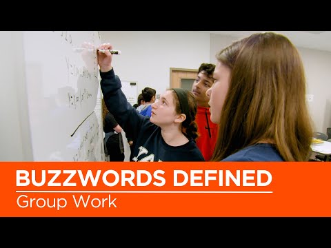 Defining educational buzzwords: What is group work?