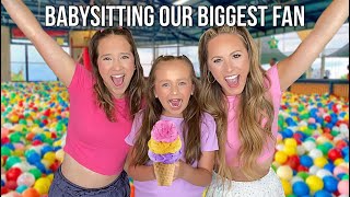 WE BABYSAT OUR BIGGEST FAN FOR 24 HOURS 😱🤩 (EPISODE 3)