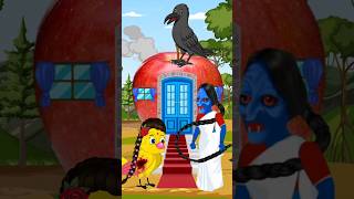 টুনির আপেল বাড়ি আর দুষ্টু কাক Thakurmar Jhuli Rupkhotar Golpo Bhuter Cartoon Bangla Cartoon #shorts