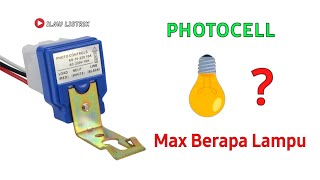 MENGEJUTKAN‼️1 Photocell Mampu Menyala Berapa Lampu❓