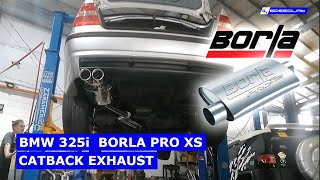 BMW 325i Borla Pro XS Catback Exhaust