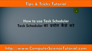 Task Scheduler in Windows