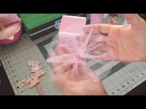 Baby Shower Cube Centerpiece (Baby Block) Baby Shower Cube Centerpiece (Baby Block)