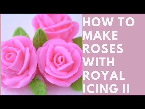 How to make Roses with Royal Icing How to make Roses with Royal Icing