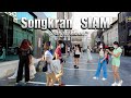 [4K] Bangkok Songkran festival in SIAM - So many  pretty Ladies. Thailand Travel Vlog