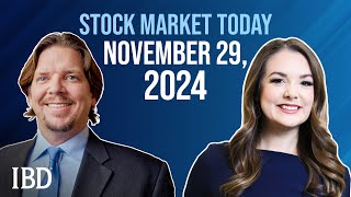 Stocks Rally To Close Out Strong November; Nvidia, Apple, Shopify In Focus | Stock Market Today