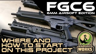 fgc-6 Partisan-6 Rogue-6 how do I get started on this DIY airsoft GBBr project