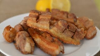 COLOMBIAN CHICHARRÓN | How To Make Fried Pork Belly | SyS