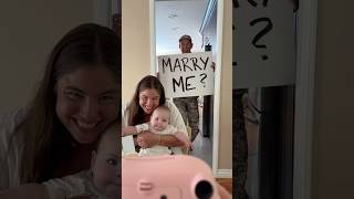 Soldier surprise proposes to girlfriend on her birthday and meets son for first time 🥹