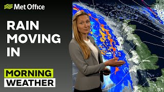 10/04/24 – Rain from the west – Morning Weather Forecast UK – Met Office Weather