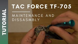 TAC FORCE TF-705 SPRING ASSISTED KNIFE DISASSEMBLY/MAINTENANCE GUIDE - POCKET KNIFE WON'T OPEN