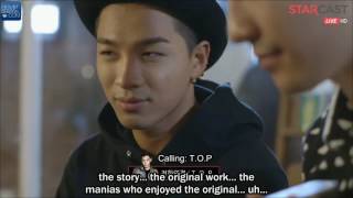 Taeyang & Seungri Call T.O.P While He Was Sleeping (Eng Subs)