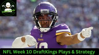 Ep 156   NFL Week 10 Draftkings Plays & Strategies