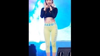 [직캠] 151003 계룡군문화축제 - 식스밤 유청 ( 치키치키 밤 ) 4K