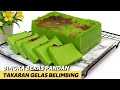 RESEP ANDALAN CUMA DI ADUK AJA, RASANYA SUPER ENAK, LEMBUT, LEGIT‼️BINGKA BERAS PANDAN