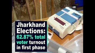 Jharkhand Elections: 62.87% total voter turnout in first phase