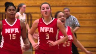 NFA girls top Bacon in ECC semi, 54-40