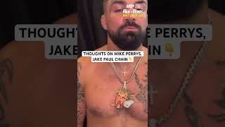 What do you think of Mike Perry’s, Jake Paul chain?   Live on DAZN Saturday, July 20 #paulperry