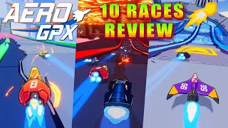 Aero GPX - A Modern Tribute to Classic Anti-Gravity Racing | 10 Races Gameplay Review PC Steam 4K