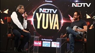 #NDTVYuva - NDTV युवा में बोले Aamir Khan, सदियों से इंसान प्रकृति का दोहन कर रहा है