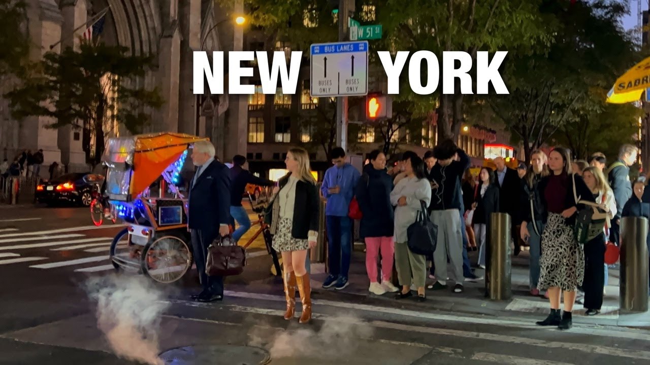 New York City Live Manhattan On Thursday October 10 2024 Youtube