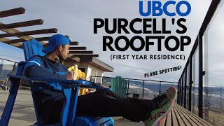 Purcell's Rooftop Terrace ! | First Year Residence at UBC Okanagan