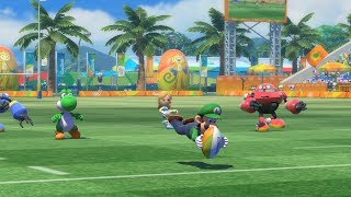 Mario and Sonic at The Rio 2016 Olympic Games - Rugby Sevens- Team Mario vs Team Amy