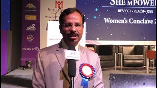 VC Sajjanar IPS Cyberabad Commissioner at She M Power Womens Conclave 2019