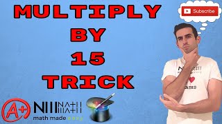 Multiplying by 15 trick