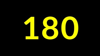 180 Seconds Countdown Timer With Sound Effect